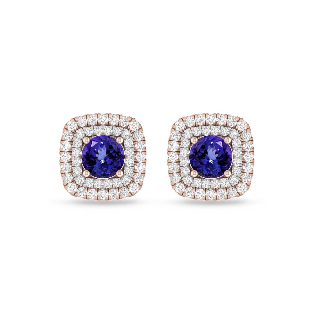 Rose Gold - Tanzanite