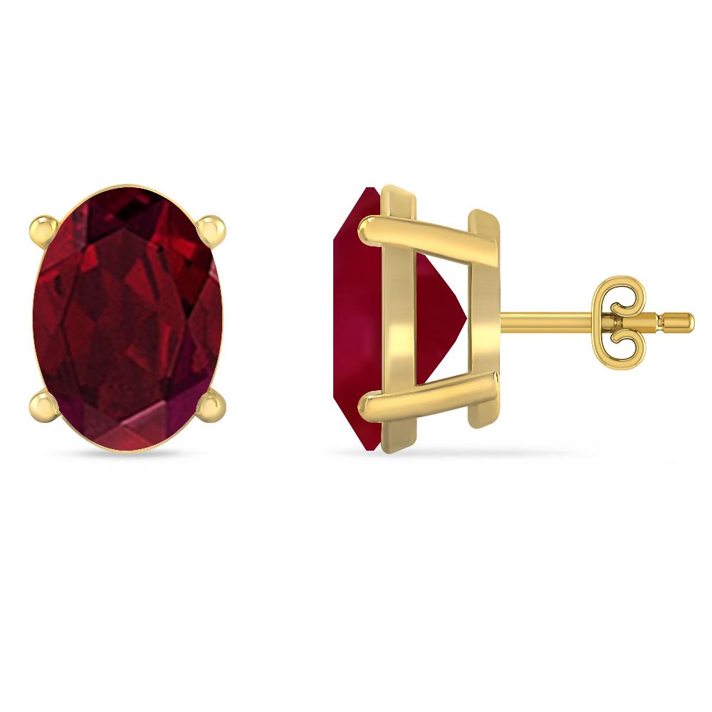 Yellow Gold - Garnet
