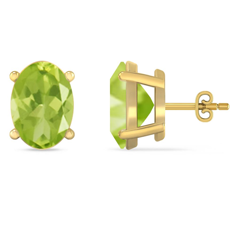 Yellow Gold - Peridot