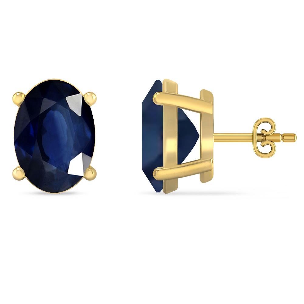 Yellow Gold - Sapphire