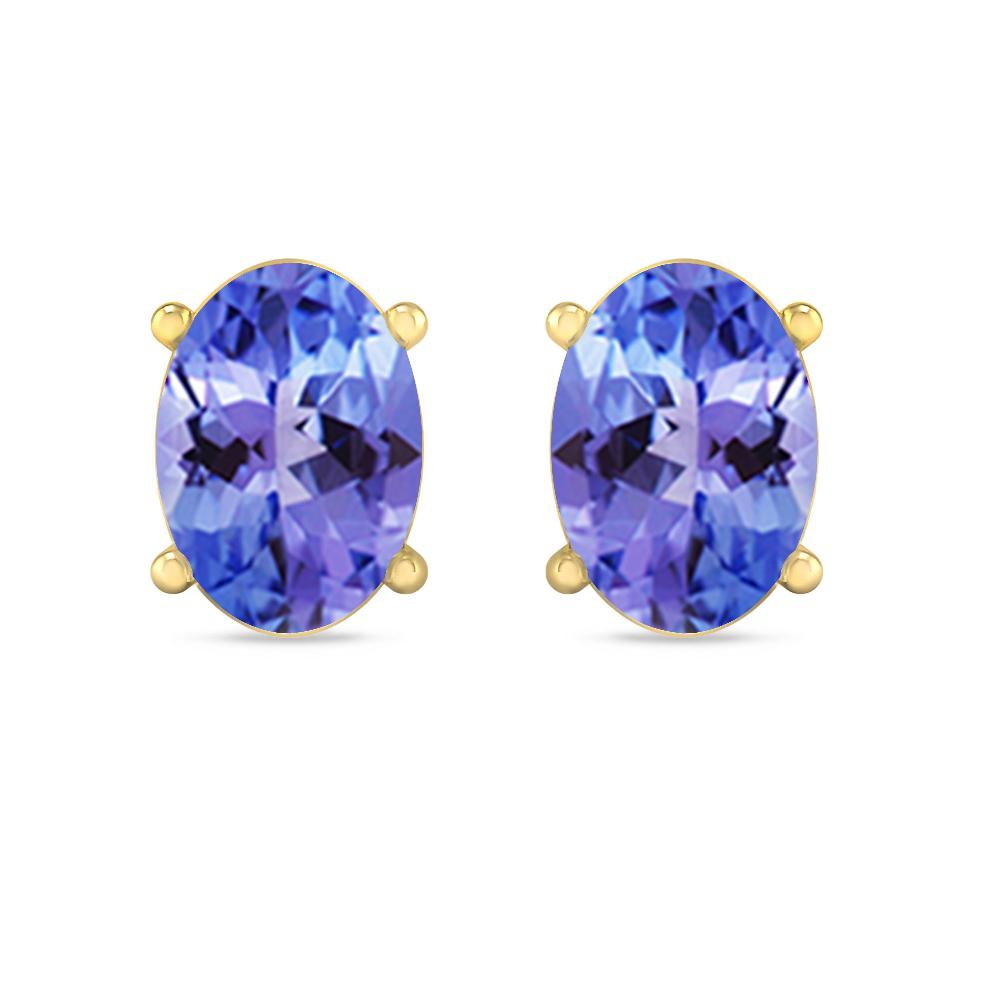 Yellow Gold - Tanzanite