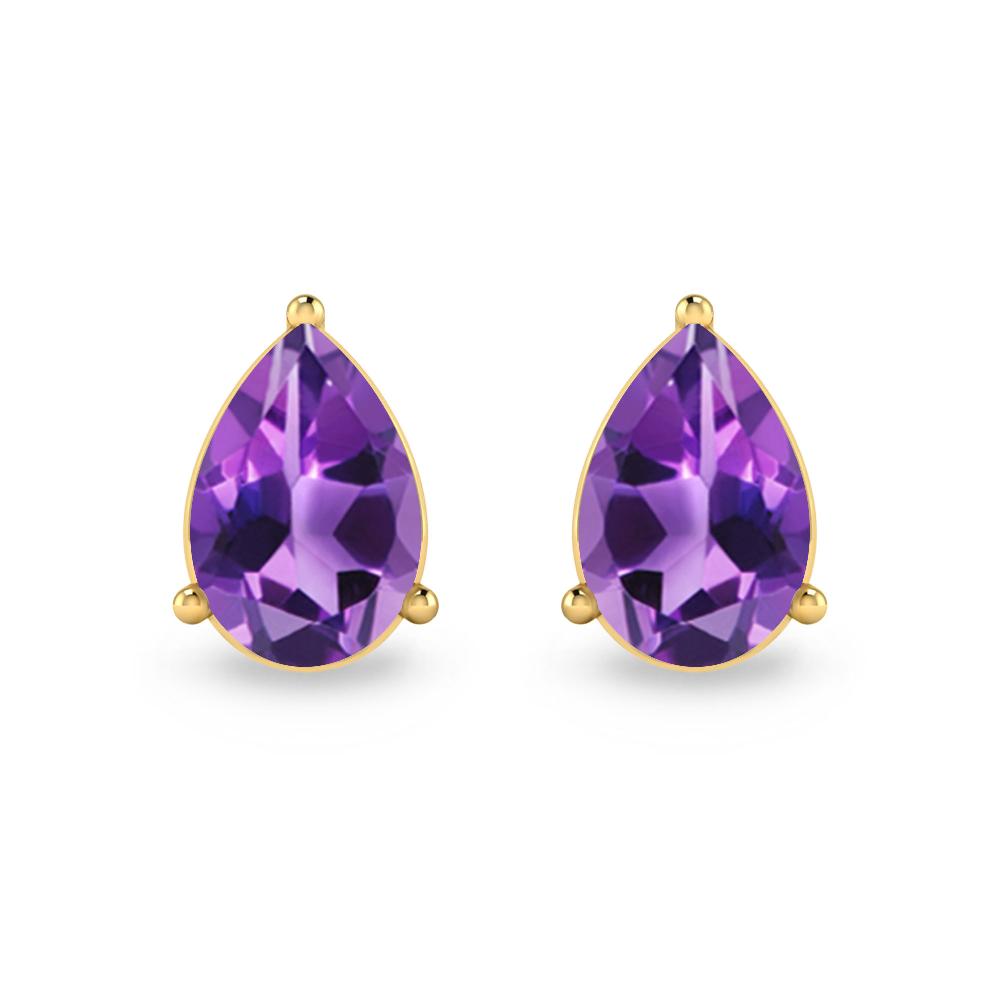 Yellow Gold - Amethyst