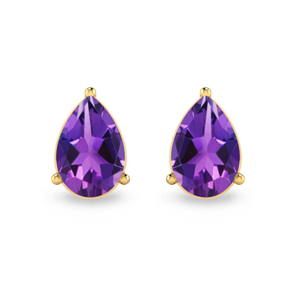 Yellow Gold - Amethyst