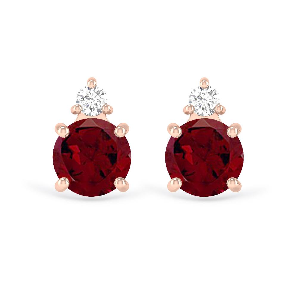 Rose Gold - Garnet