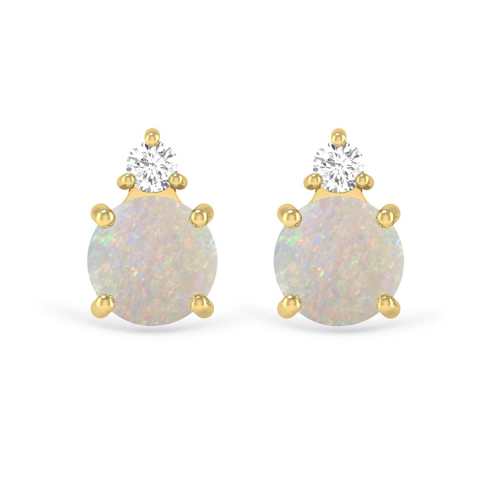 Yellow Gold - Opal