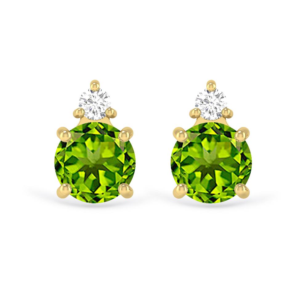 Yellow Gold - Peridot