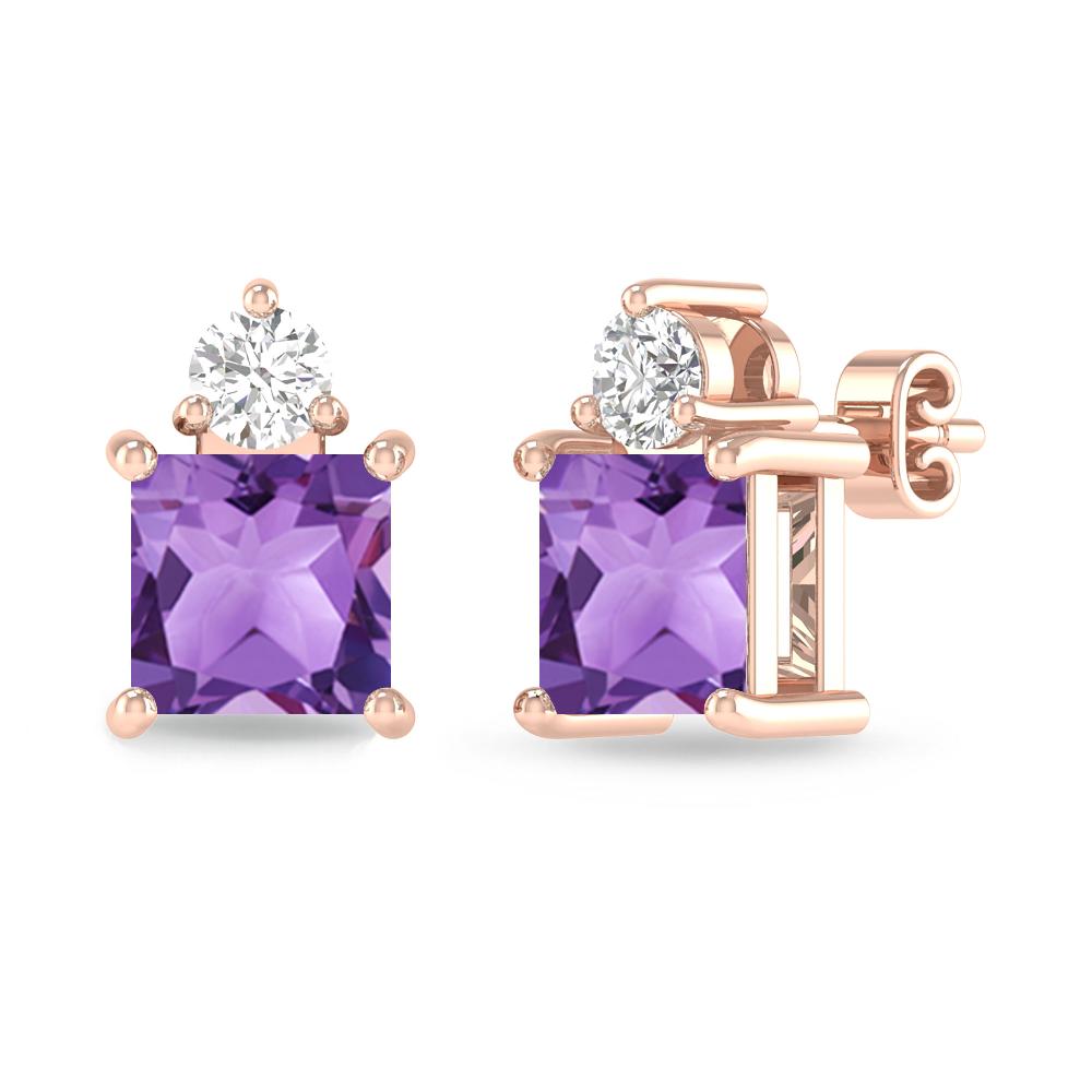 Rose Gold - Amethyst