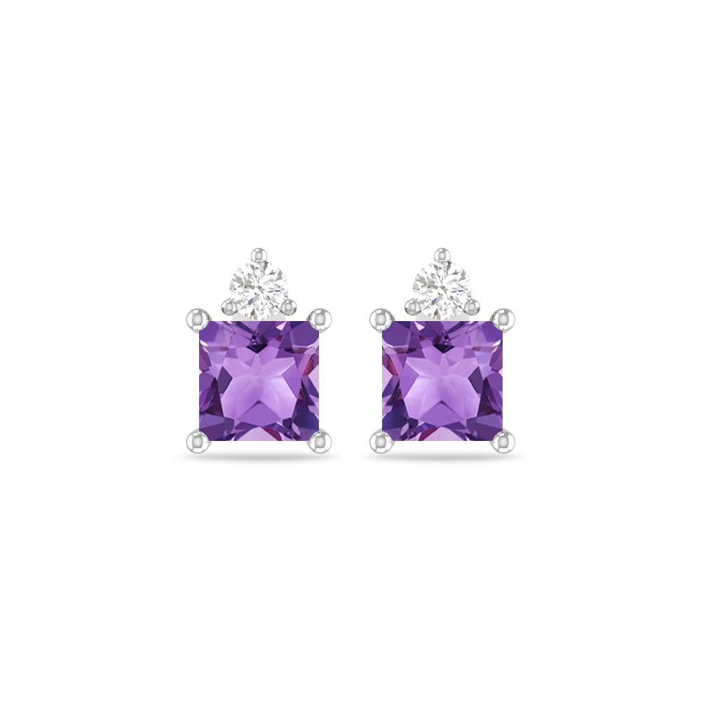 White Gold - Amethyst