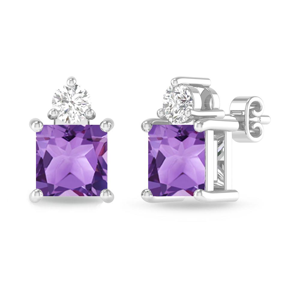 White Gold - Amethyst