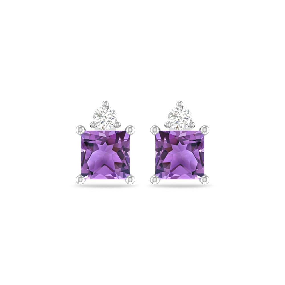 White Gold - Amethyst