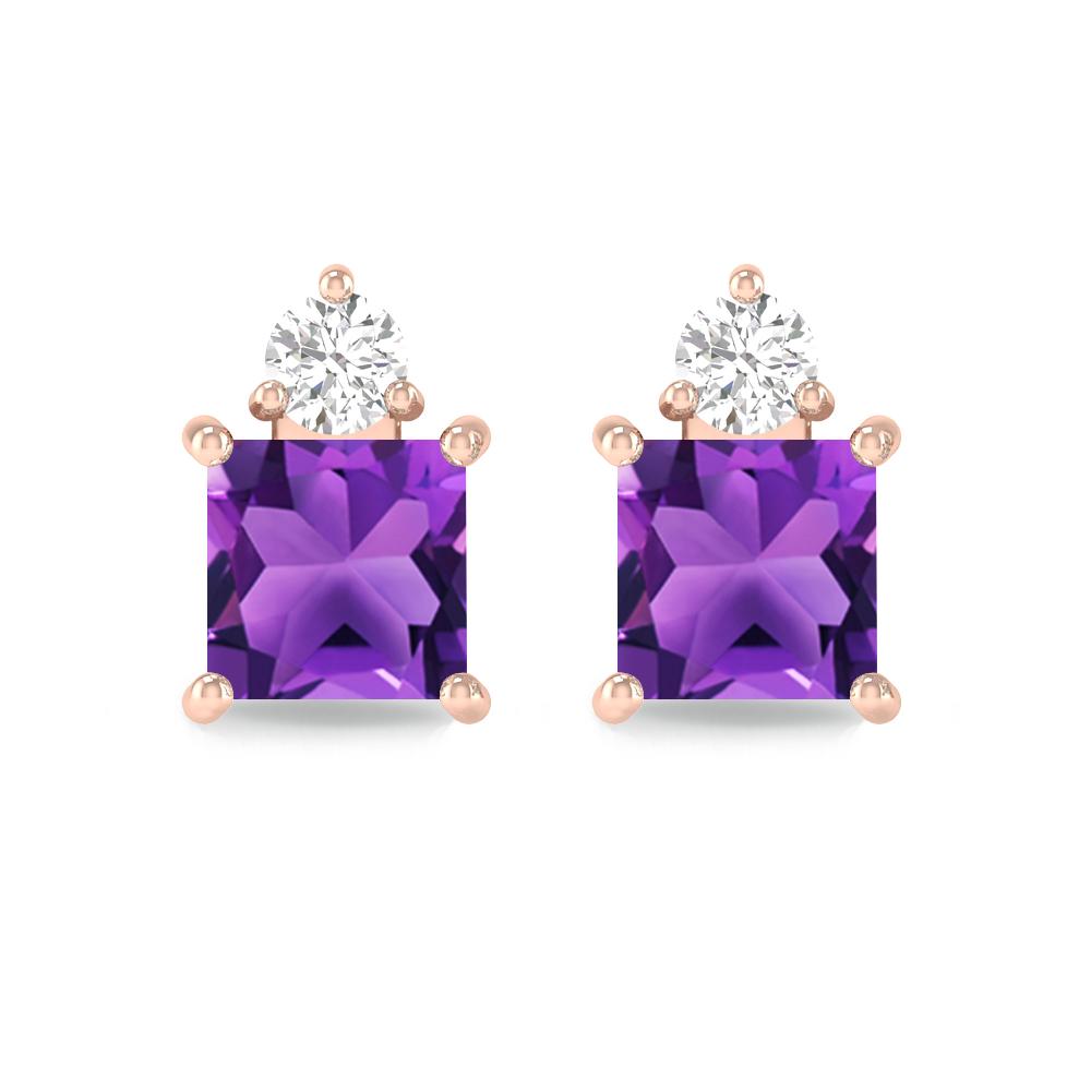 Rose Gold - Amethyst