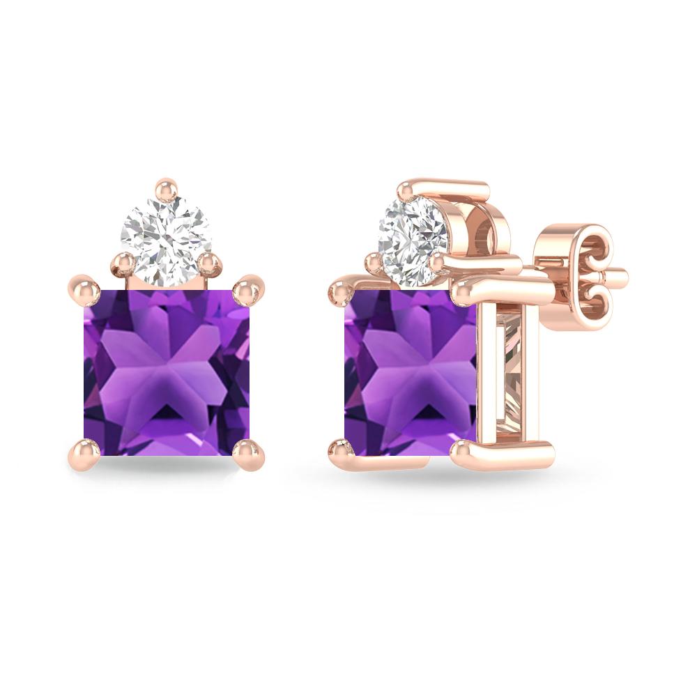 Rose Gold - Amethyst