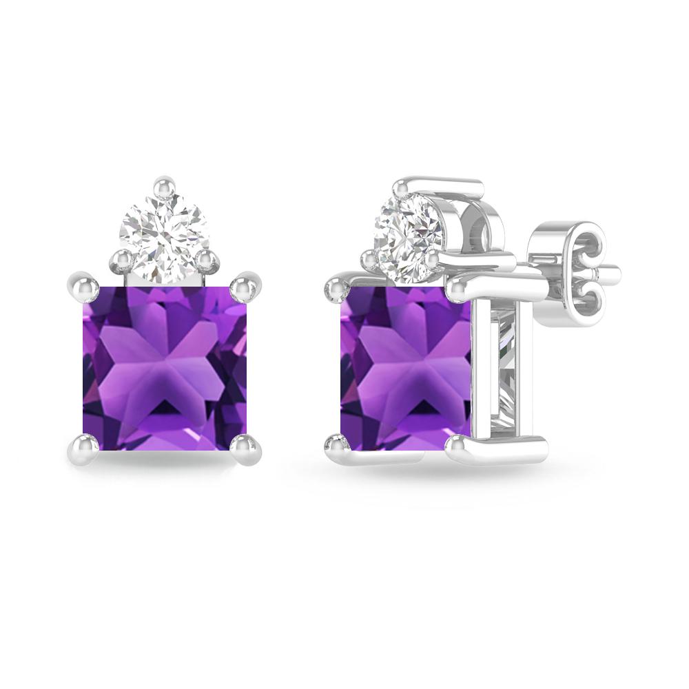 White Gold - Amethyst