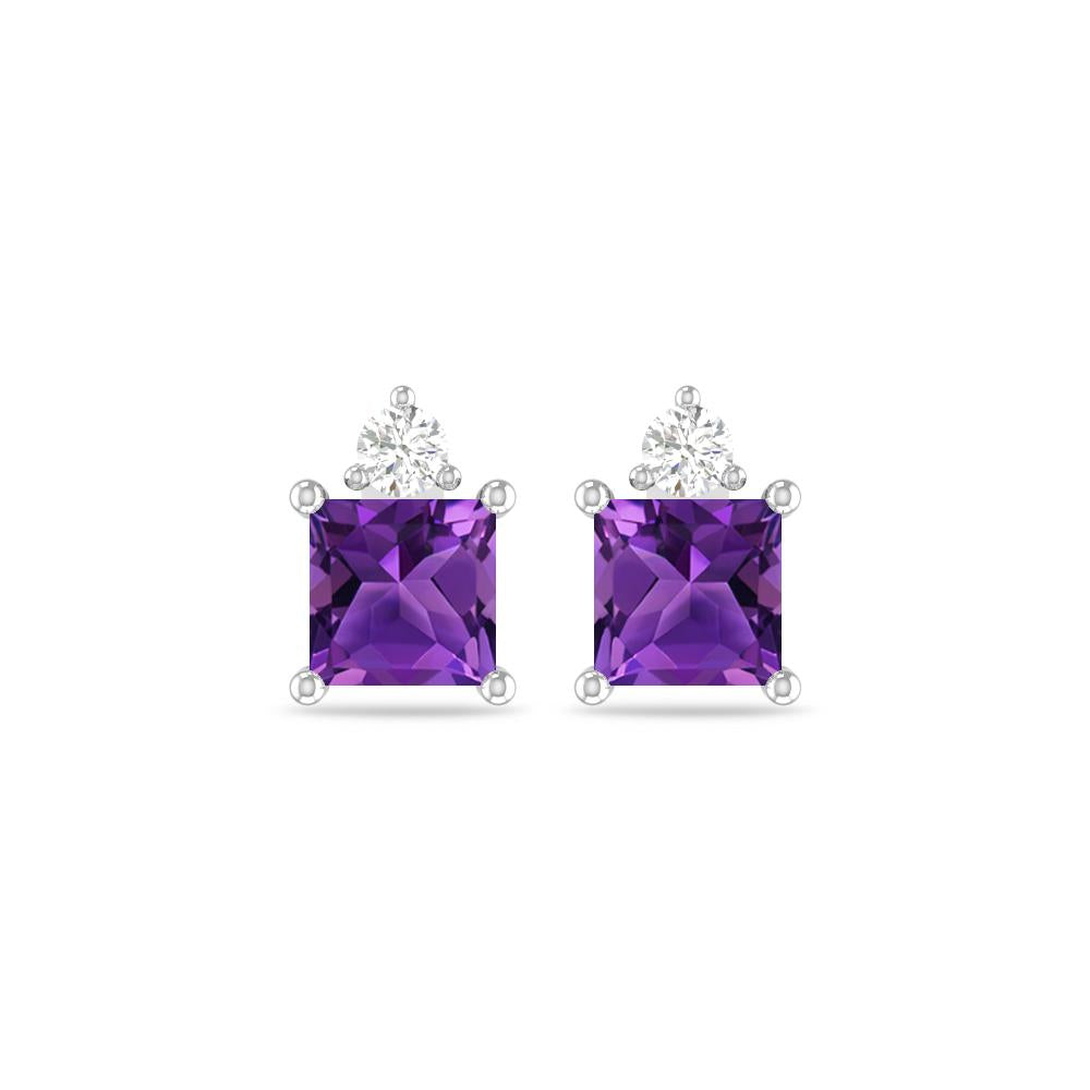 White Gold - Amethyst