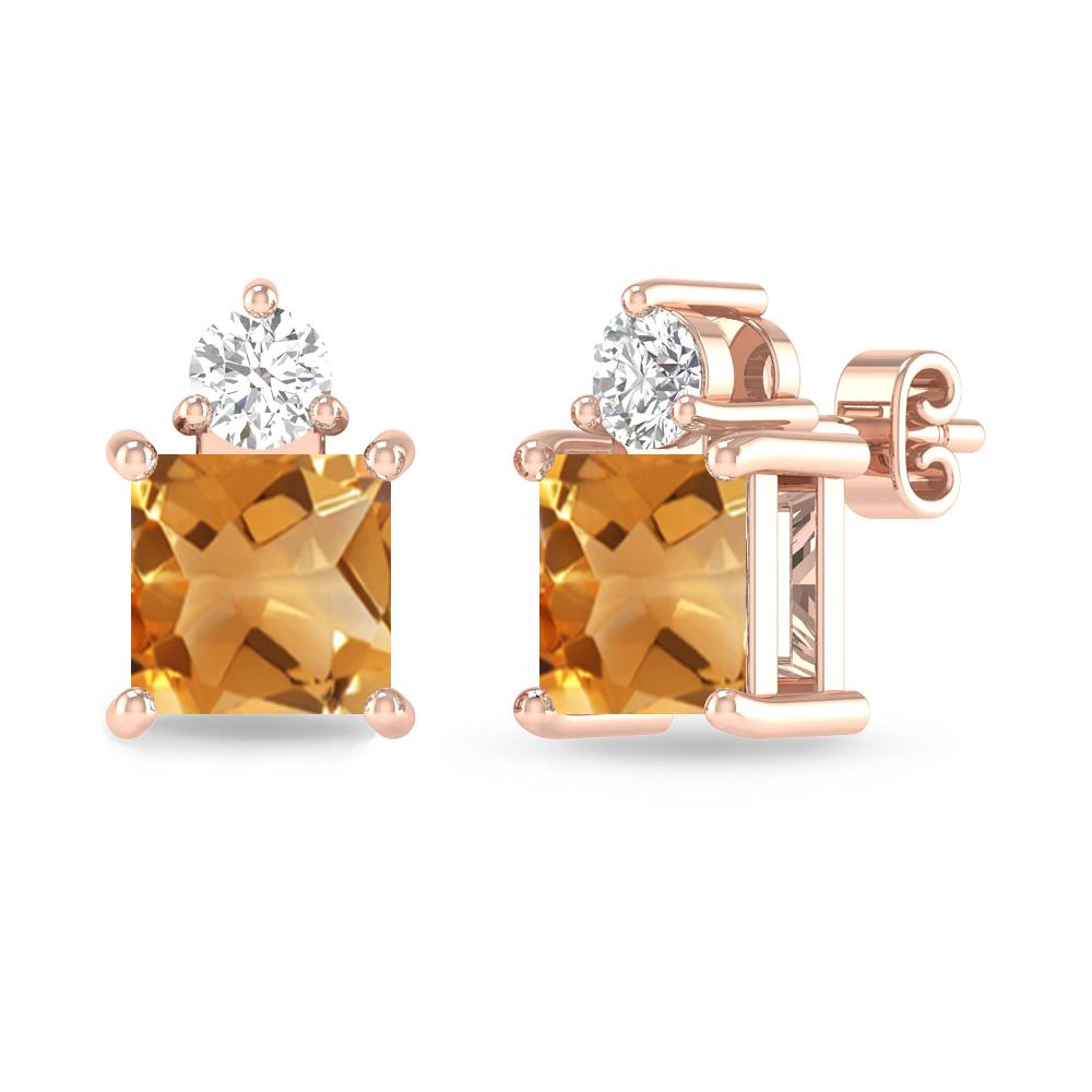 Rose Gold - Citrine