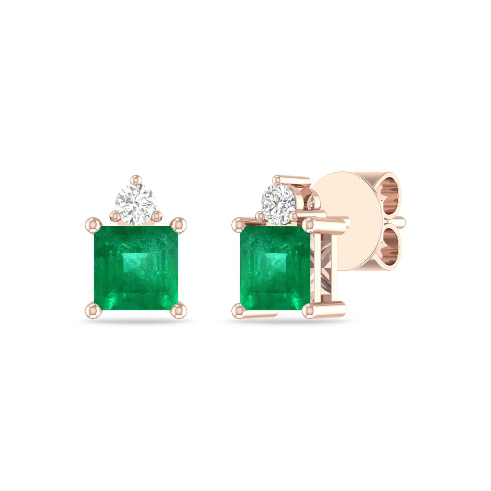 Rose Gold - Emerald