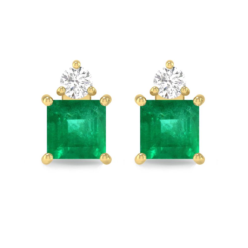 Yellow Gold - Emerald