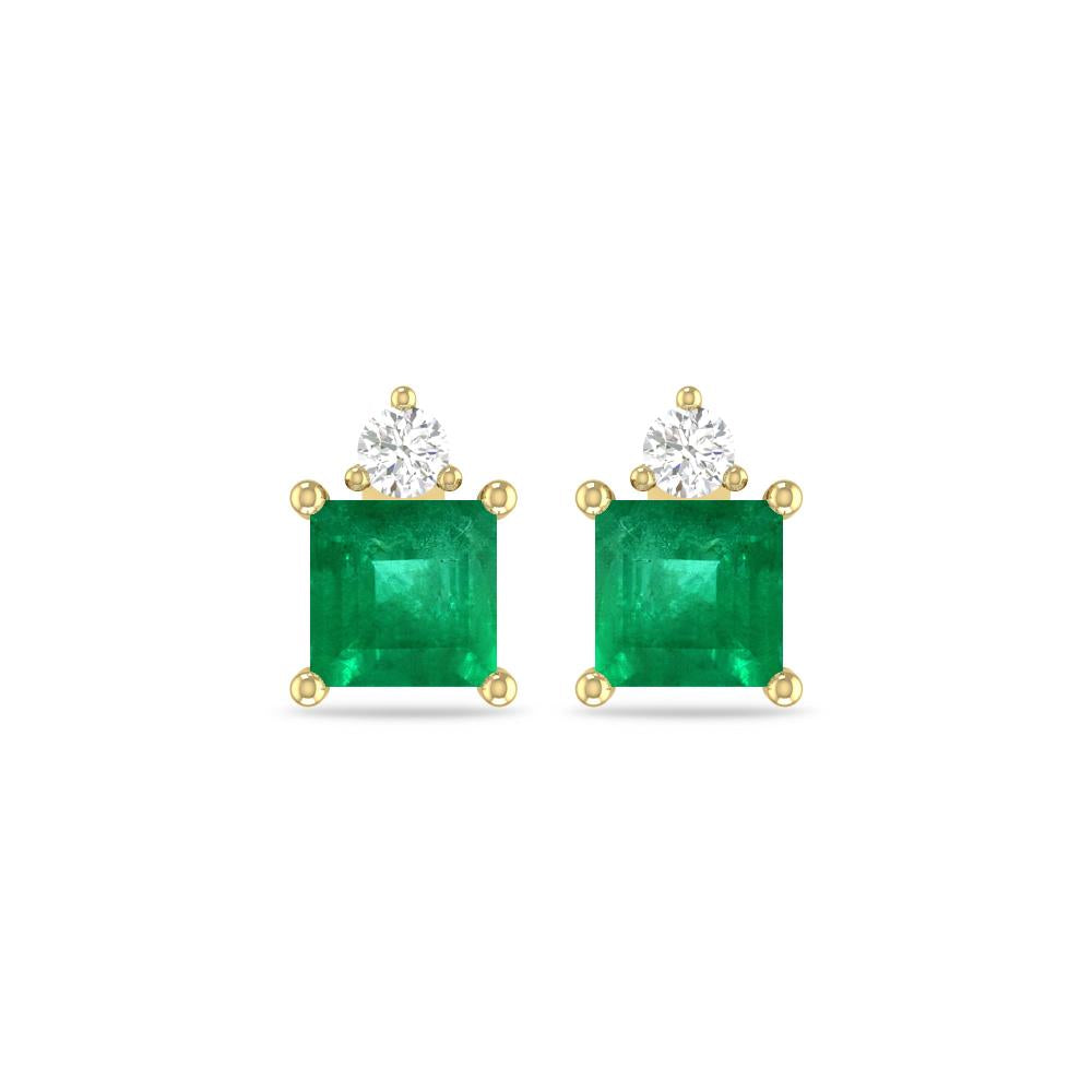 Yellow Gold - Emerald