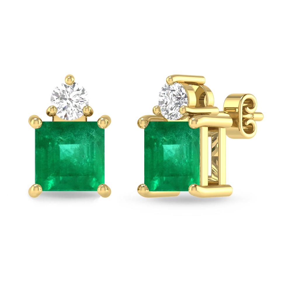 Yellow Gold - Emerald