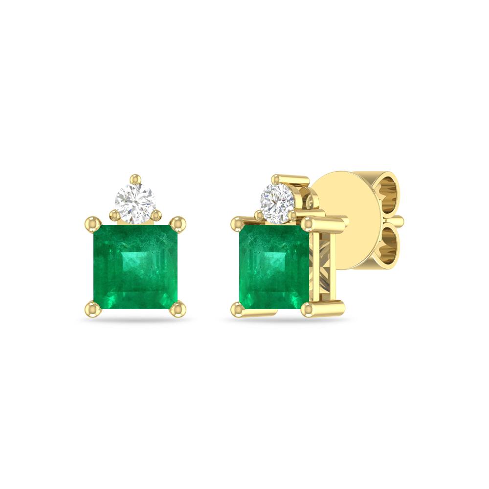 Yellow Gold - Emerald