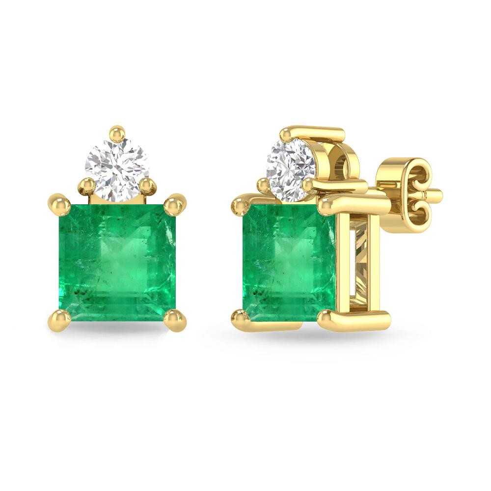 Yellow Gold - Emerald