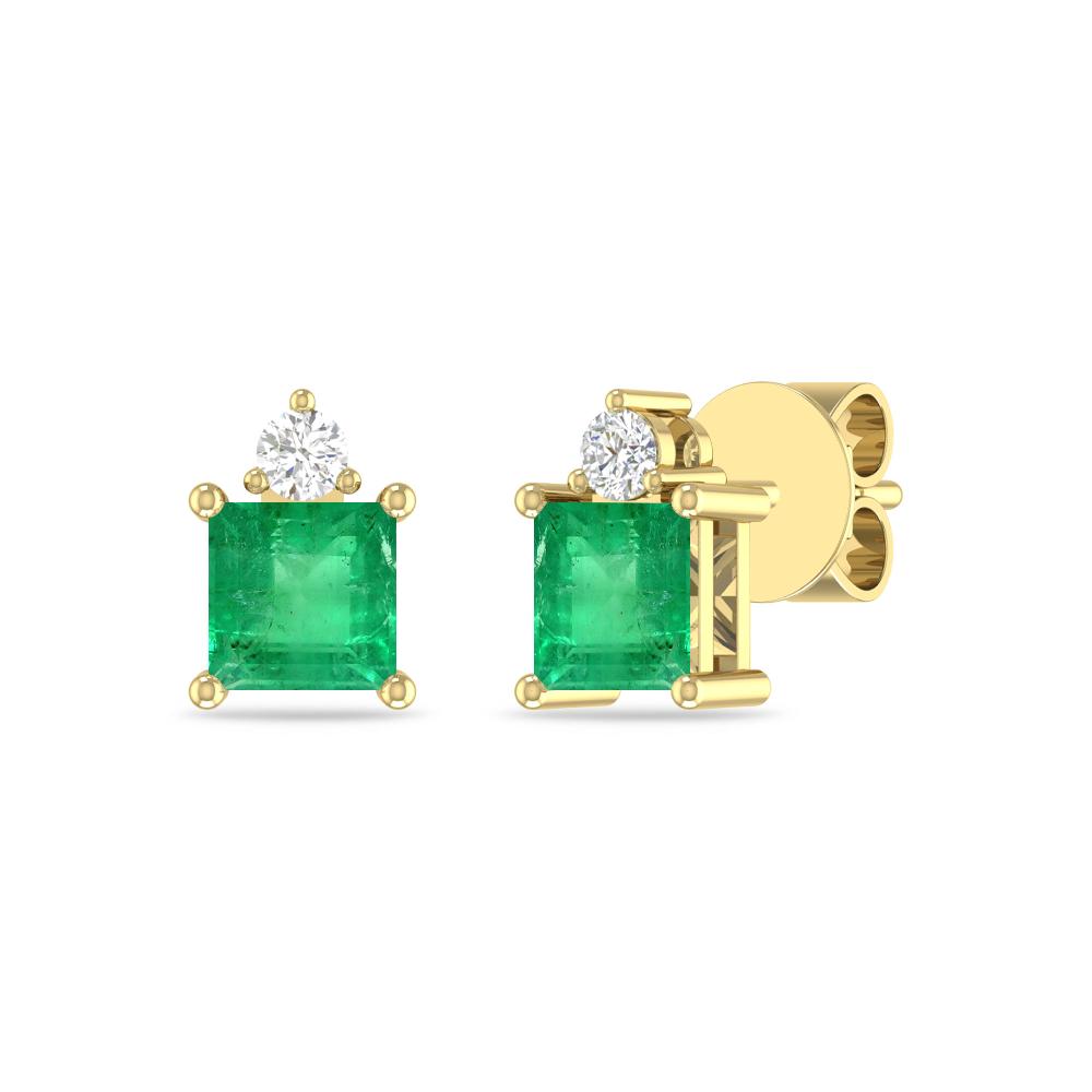 Yellow Gold - Emerald