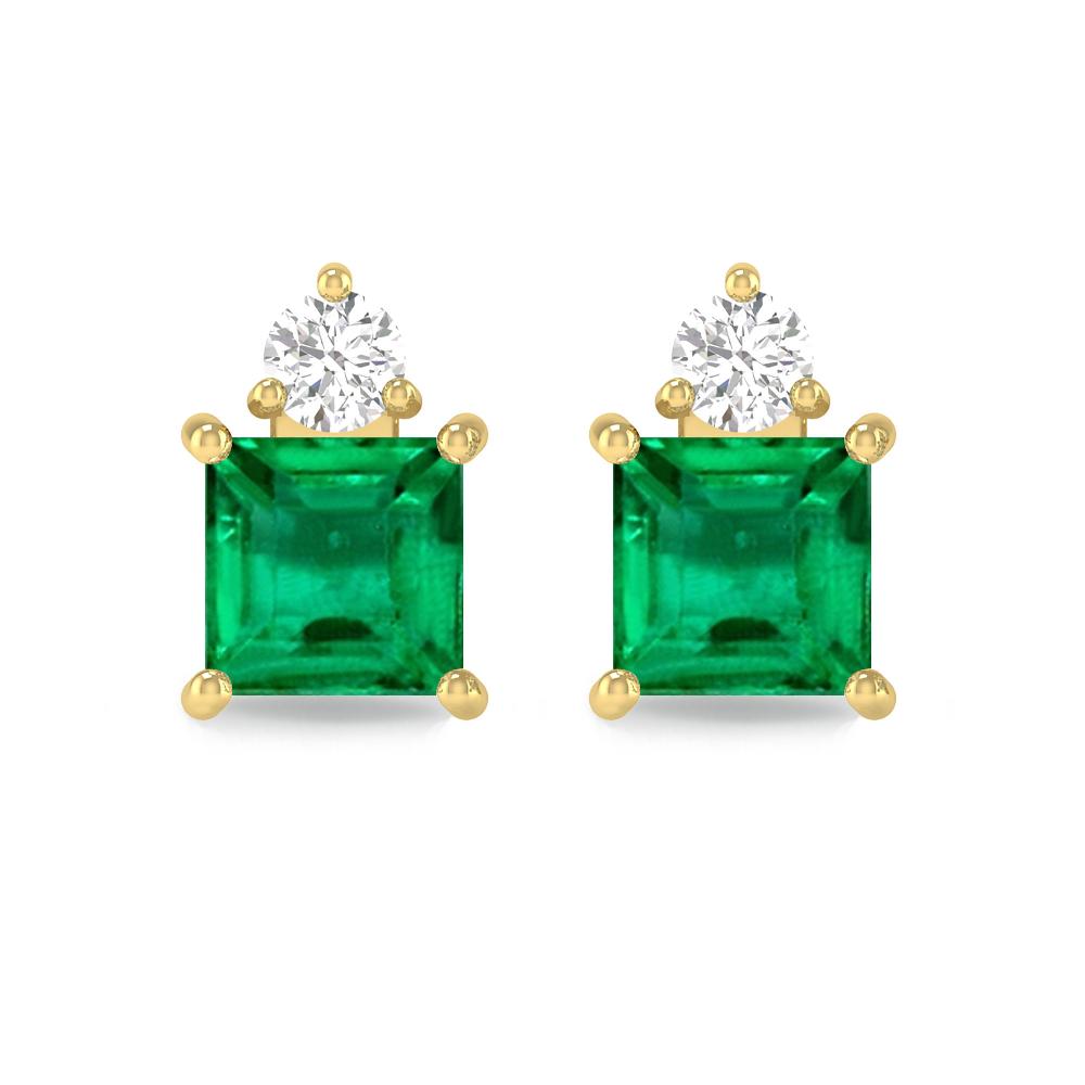 Yellow Gold - Emerald