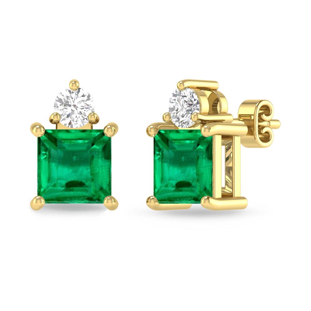 Yellow Gold - Emerald