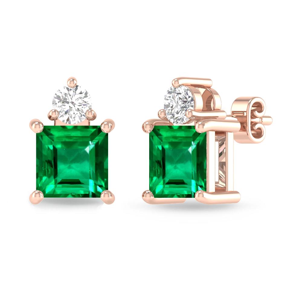 Rose Gold - Emerald