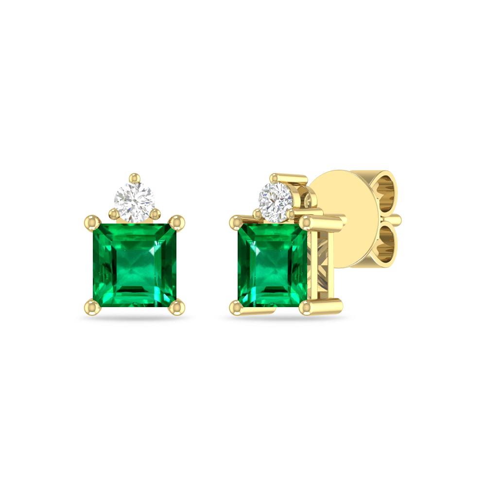 Yellow Gold - Emerald