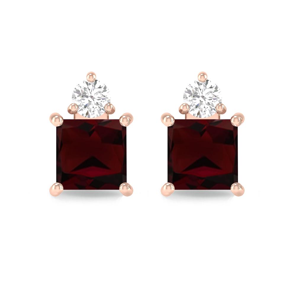 Rose Gold - Garnet