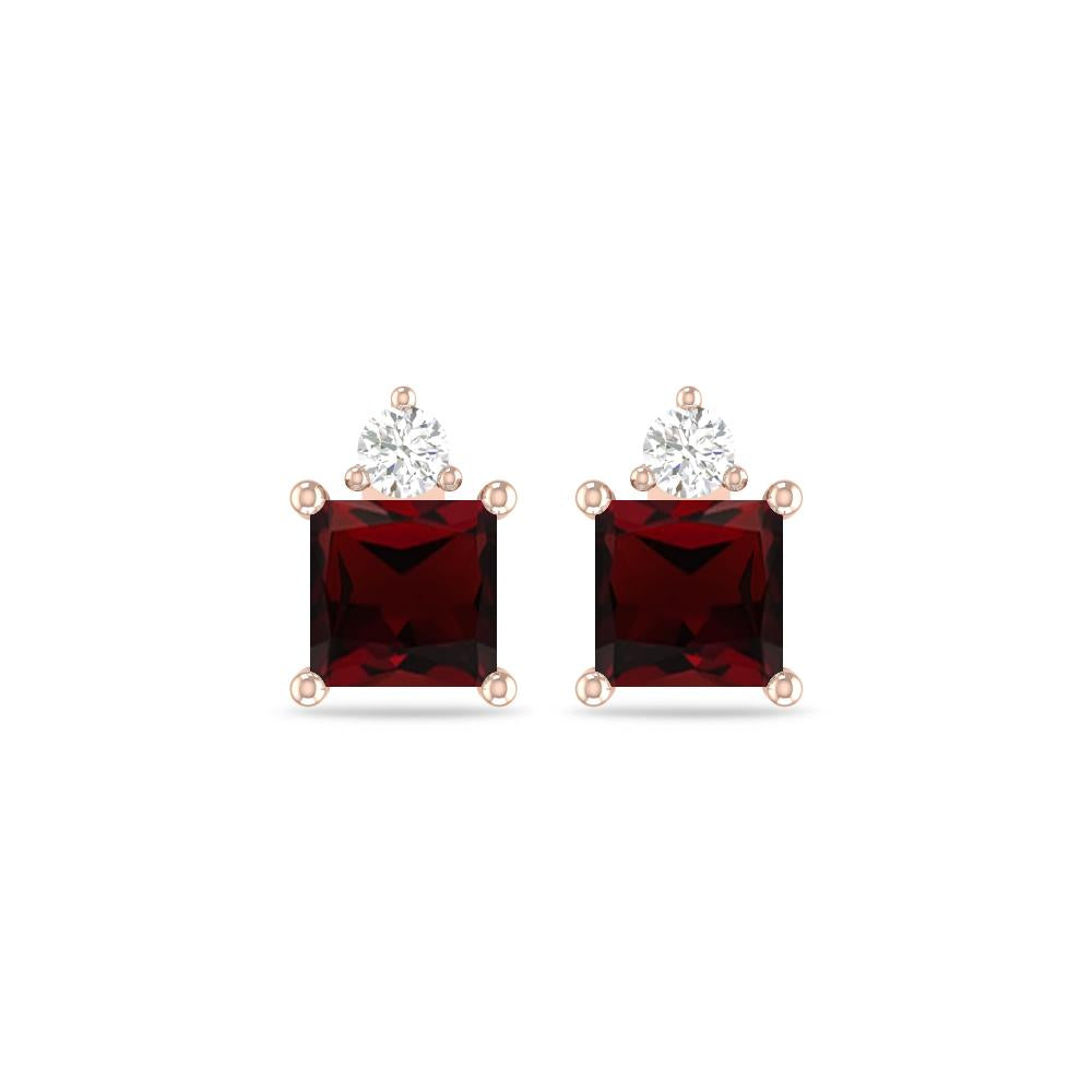 Rose Gold - Garnet