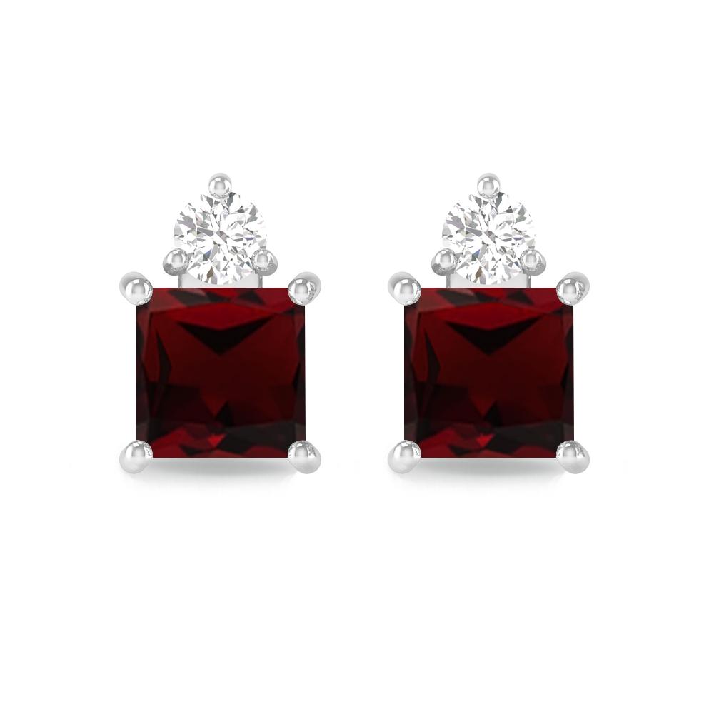 White Gold - Garnet