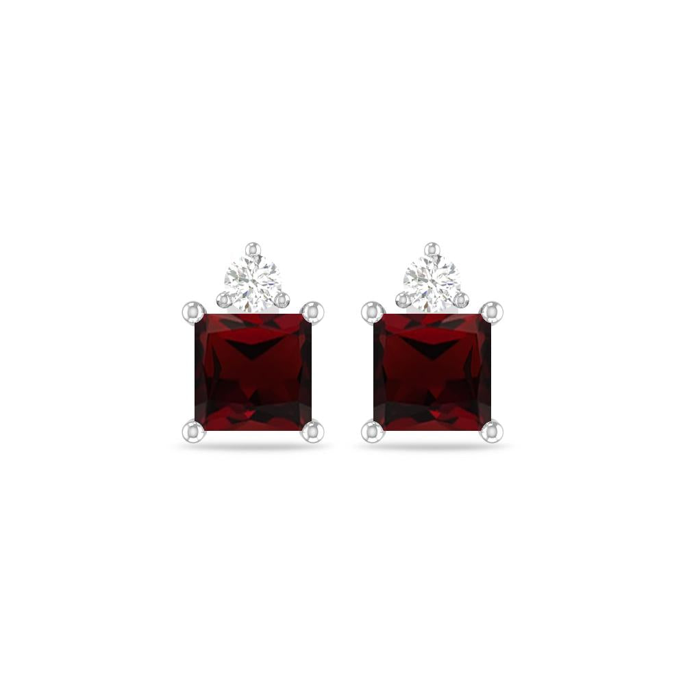 White Gold - Garnet
