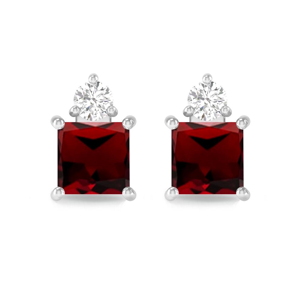 White Gold - Garnet