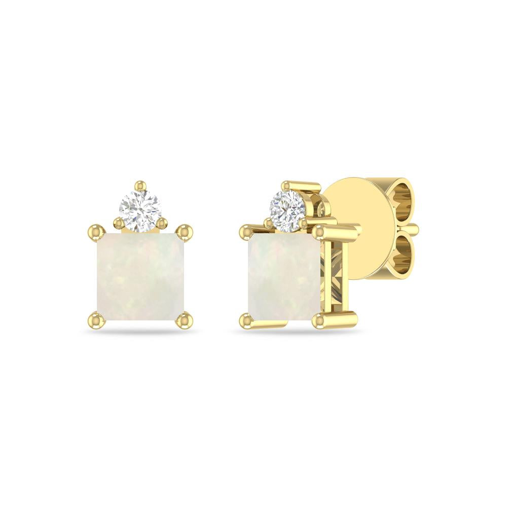 Yellow Gold - Opal