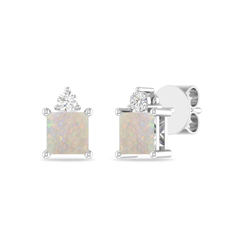 White Gold - Opal