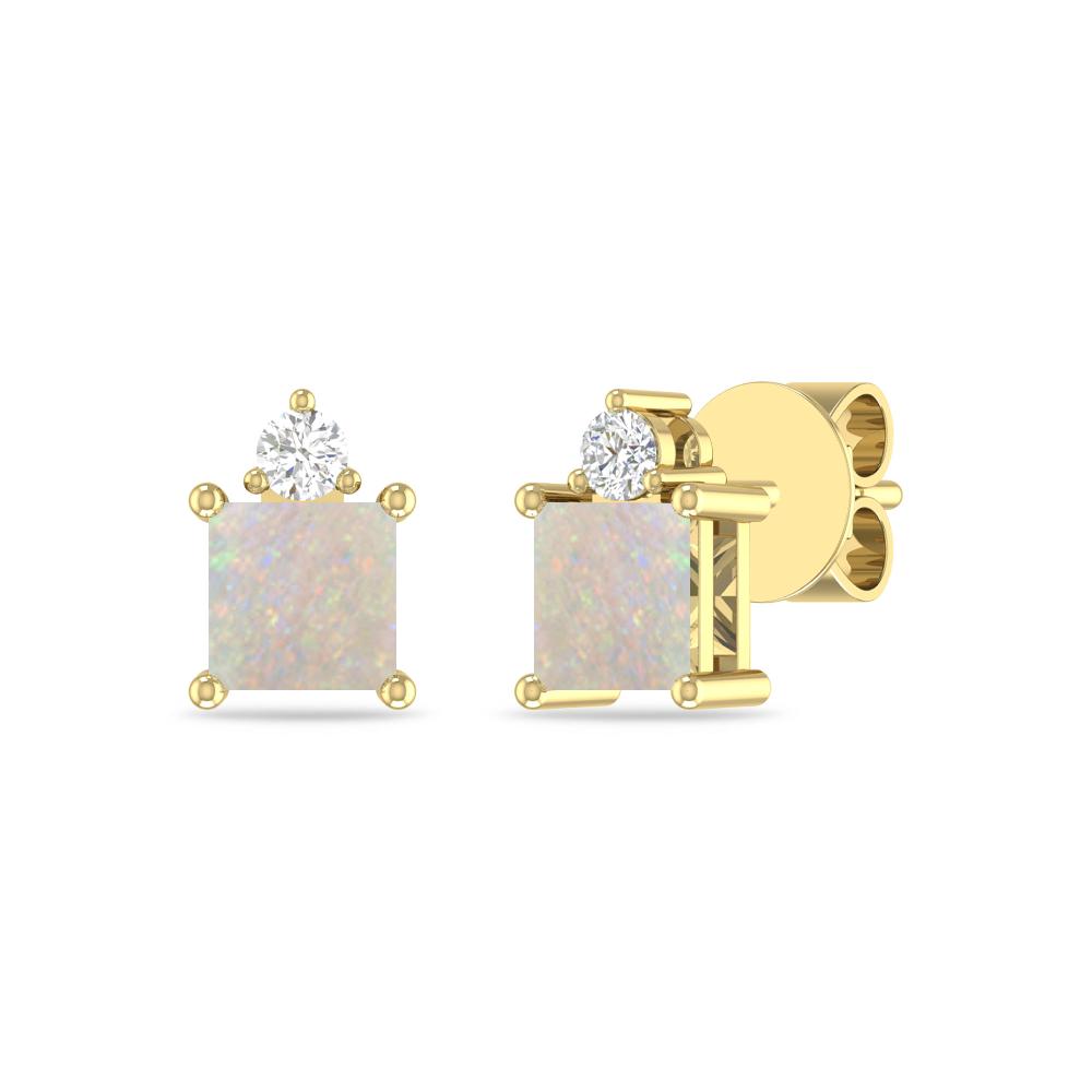 Yellow Gold - Opal