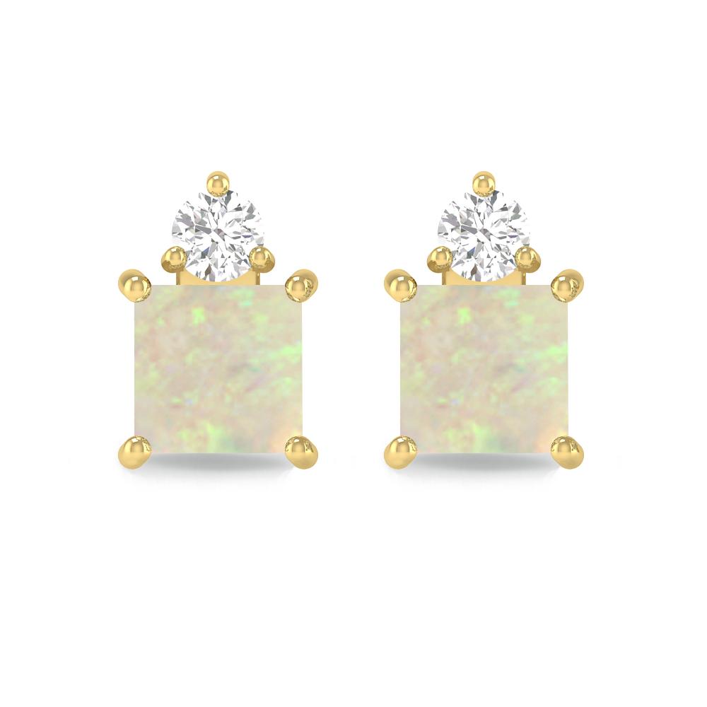 Yellow Gold - Opal