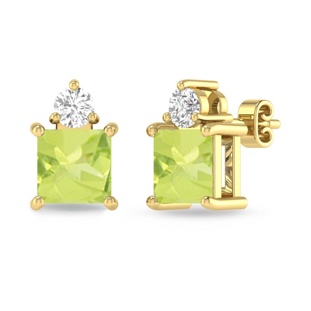 Yellow Gold - Peridot