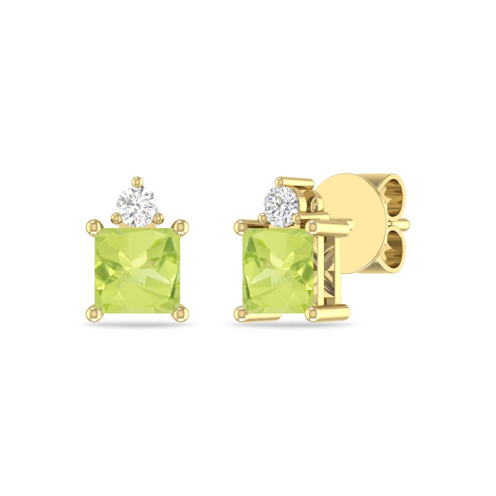 Yellow Gold - Peridot
