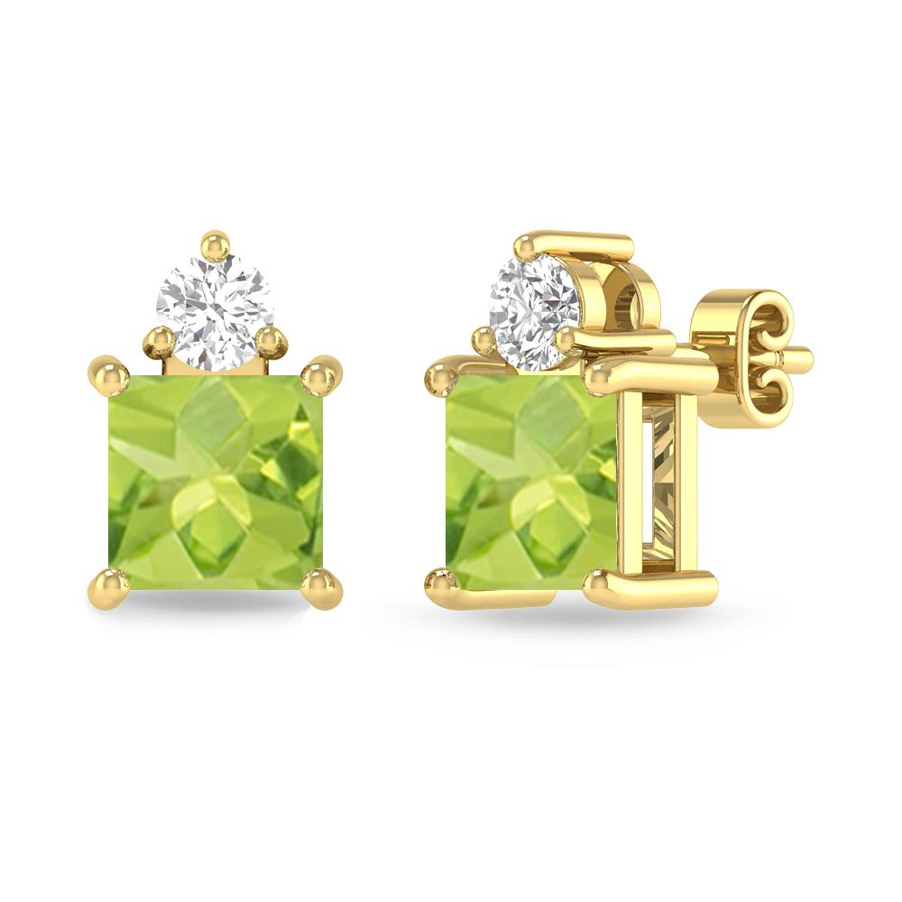 Yellow Gold - Peridot