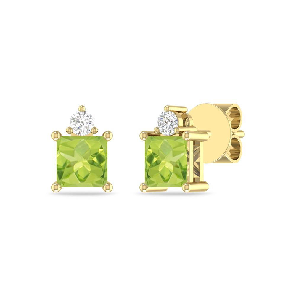 Yellow Gold - Peridot