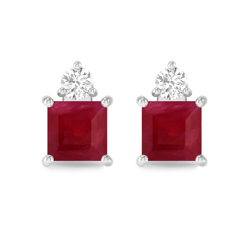 White Gold - Ruby