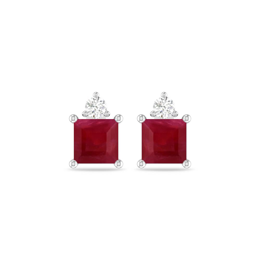 White Gold - Ruby