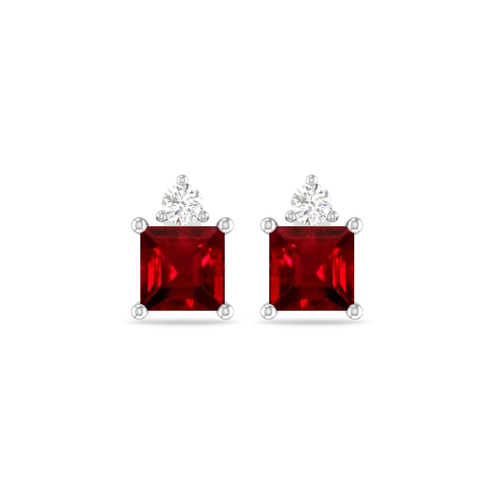 White Gold - Ruby