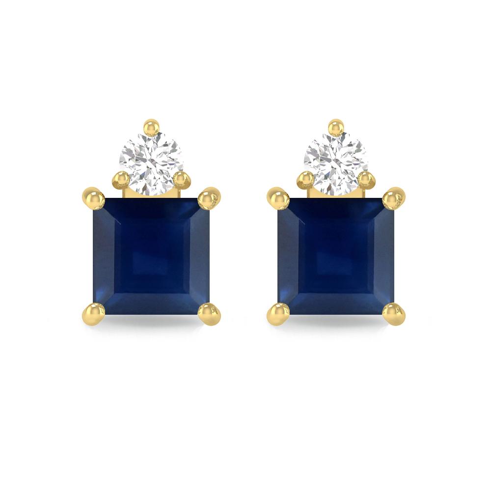 Yellow Gold - Sapphire