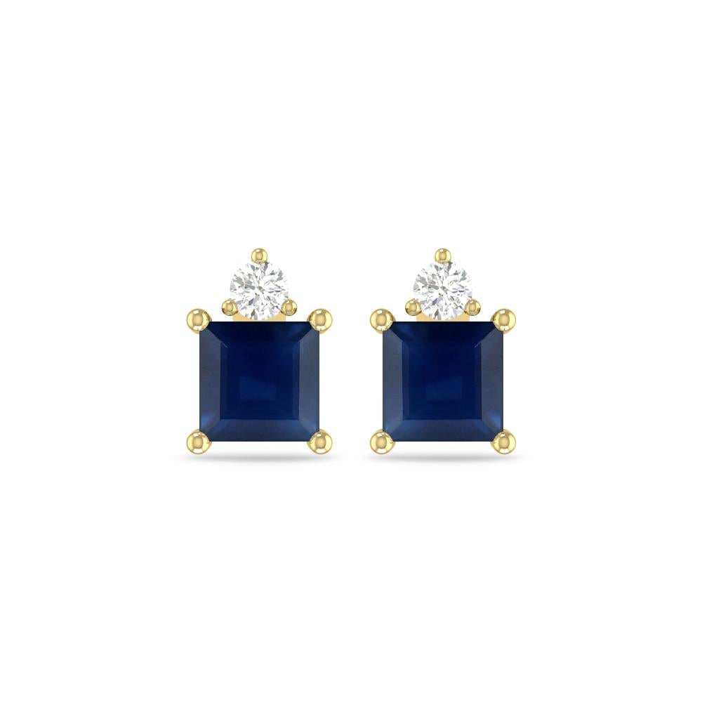 Yellow Gold - Sapphire