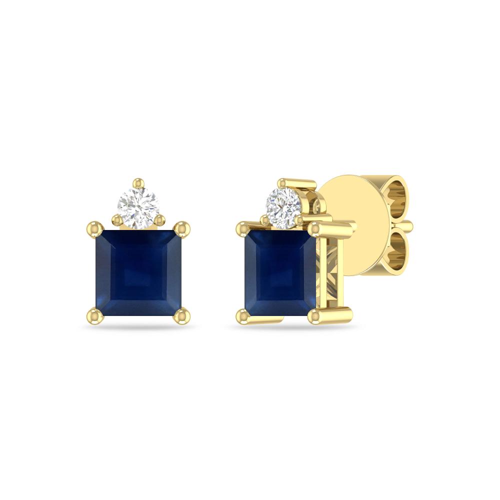 Yellow Gold - Sapphire