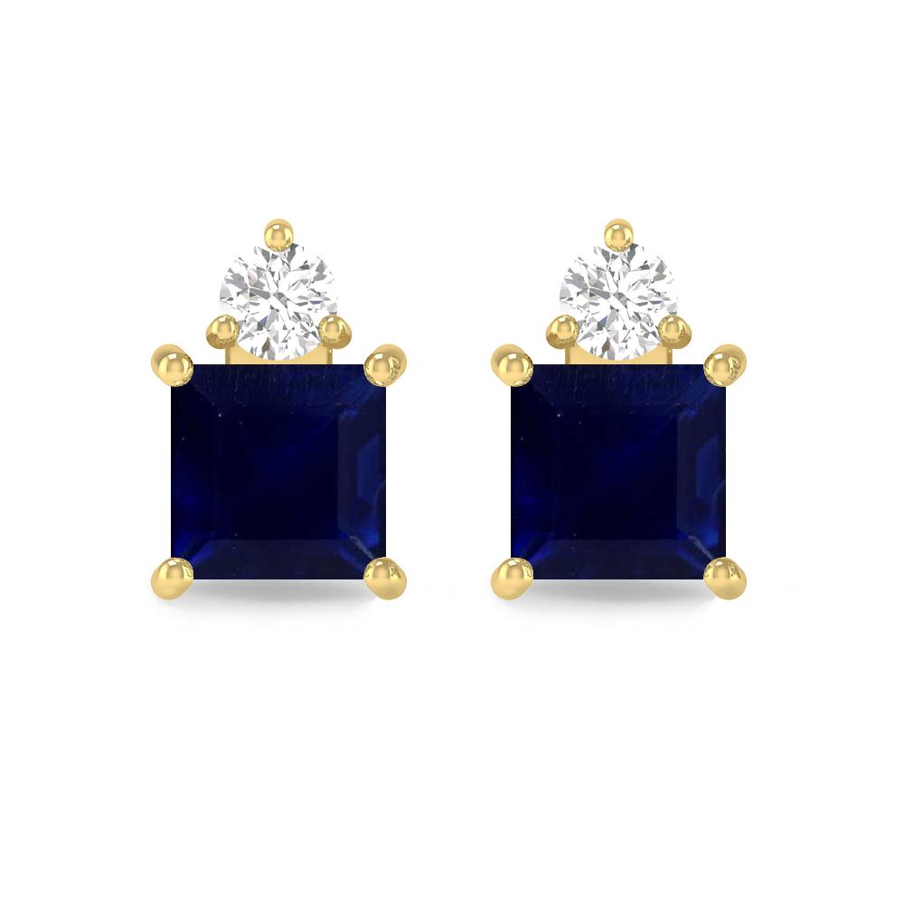 Yellow Gold - Sapphire